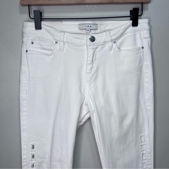 IRO Hawkins Eyelet Skinny Jeans Size 26 - Picture 4 of 15